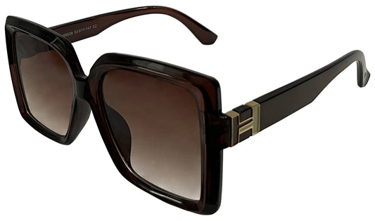 Big Square Brown Sunglasses