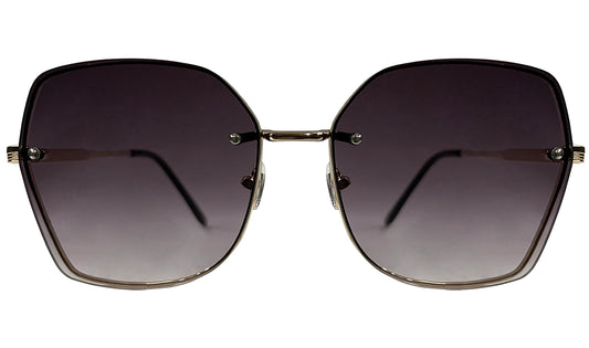 Black Gradient Women Sunglasses