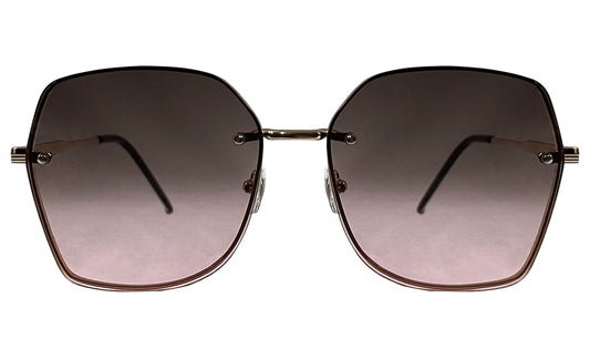 Black and Purple Gradient Women Sunglasses