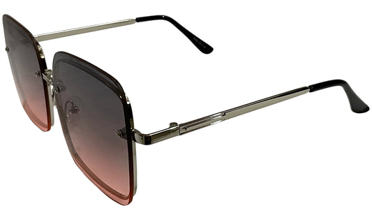 Black and orange Gradient Women Sunglasses