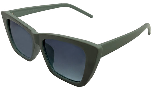 Sea Green with Blue Gradient UV Cateye Sunglasses