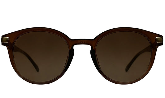 Brown Round Sunglasses for Kids