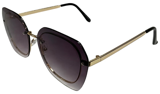 Dark Purple Gradient Women Sunglasses