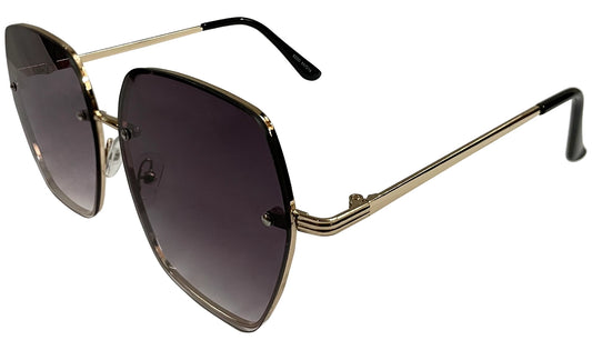 Dark Purple Gradient Women Sunglasses