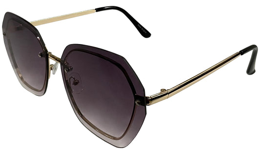Dark Purple Gradient Women Sunglasses