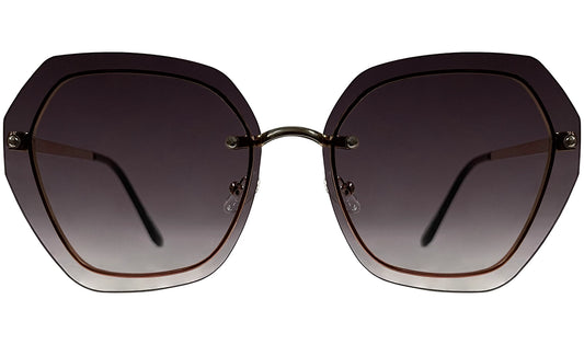 Dark Purple Gradient Women Sunglasses