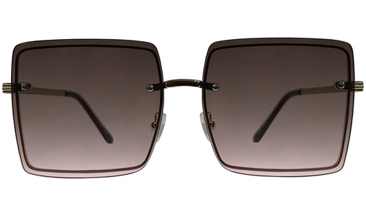 Grey And Pink Gradient Women sunglasses