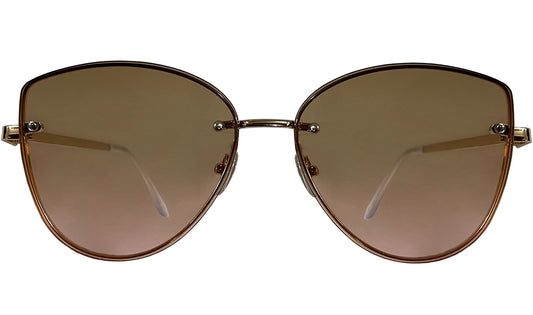 Light Brown Gradient Cat eye Sunglasses