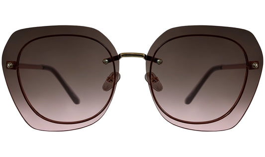 Light Grey Gradient Women Sunglasses