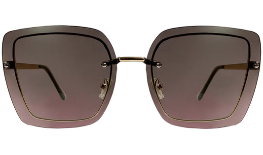 Light Purple Gradient Women Sunglasses