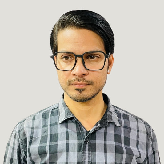 Black Square Eyeglasses
