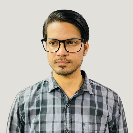 Glossy Black Rectangle Eyeglasses
