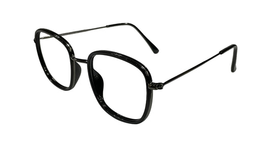 Black Square Eyeglasses