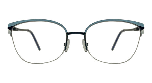 Blue with Skyblue Cateye