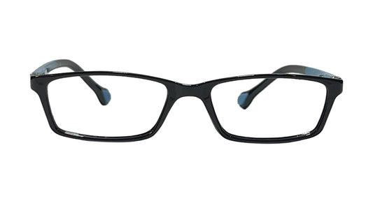 Black & Skyblue Kids Eyeglasses