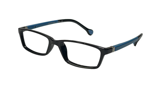 Black & Skyblue Kids Eyeglasses