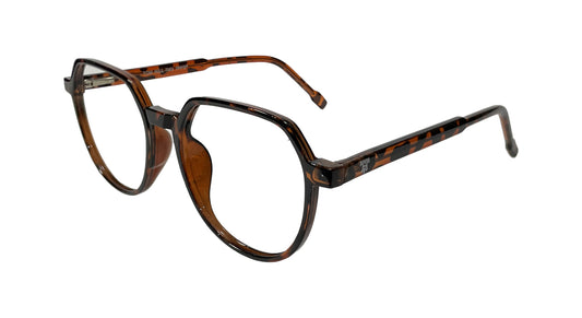 Havana Round Eyeglasses
