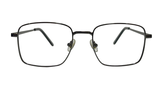 Gunmetal Rectangle Eyeglasses