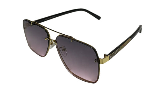 Retro Square Dark Purple Sunglasses