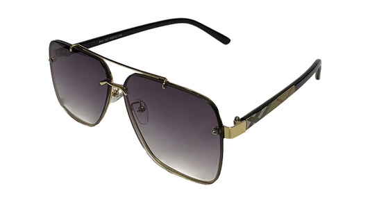 Retro Square Purple Sunglasses