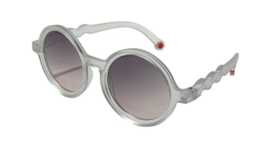 Purple Lenses Round Sunglasses for Kids