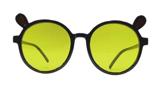 Yellow Lenses Round Sunglasses for Kids