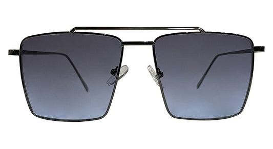 Full Rim Blue Square Sunglasses