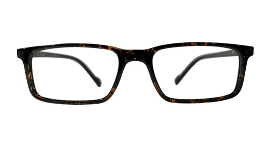 Havana Rectangle Eyeglasses