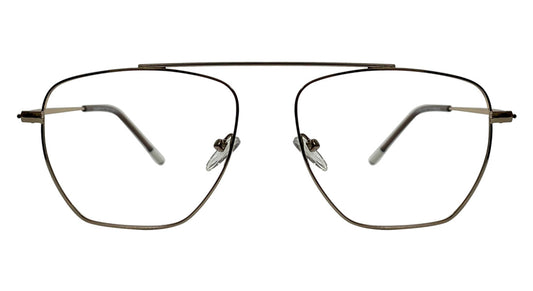 Upper Bridge Square Eyeglasses