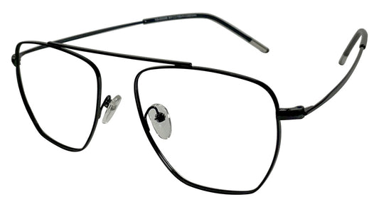 Upper Bridge Square Eyeglasses