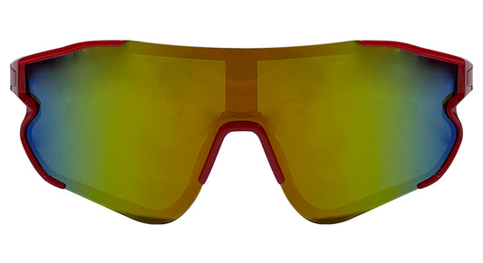 Red Outdoor Sports Sunglasses