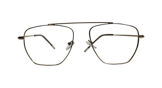 Upper Bridge Square Eyeglasses