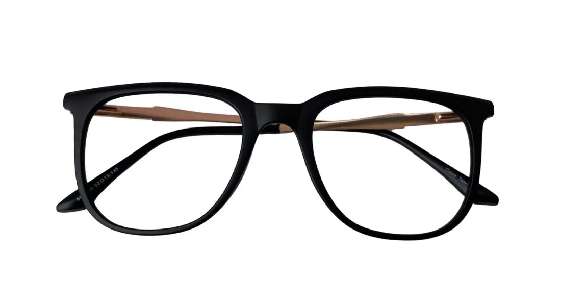 Classic Unisex Havana And Golden Eyeglasses - Bombay Optical