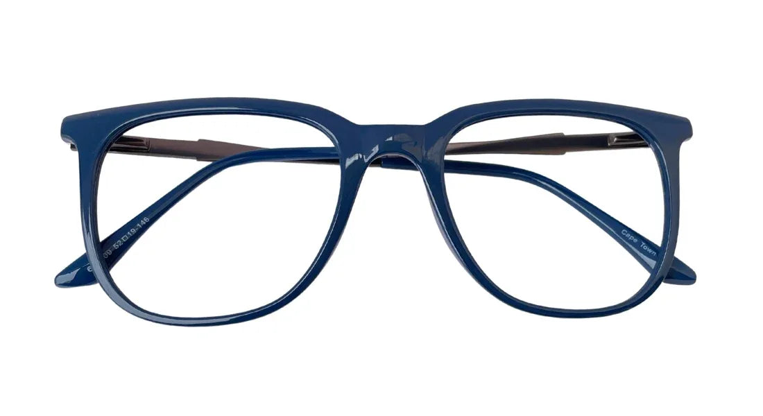 Classic Unisex Blue Eyeglasses - Bombay Optical