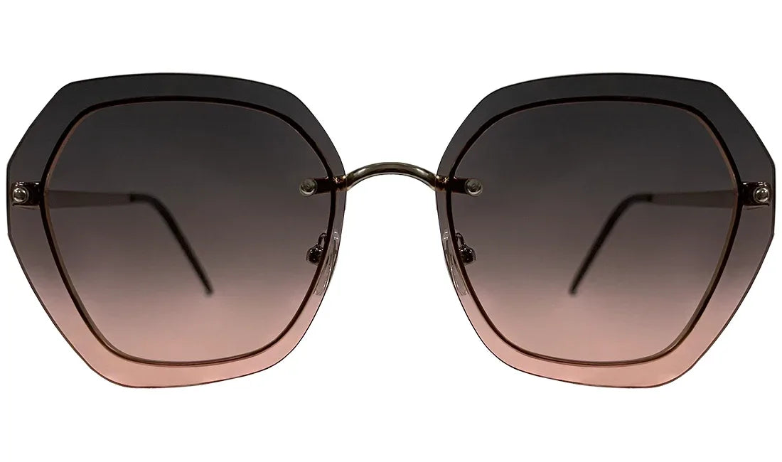Black And Orange Gradient Women Sunglasses - Bombay Optical
