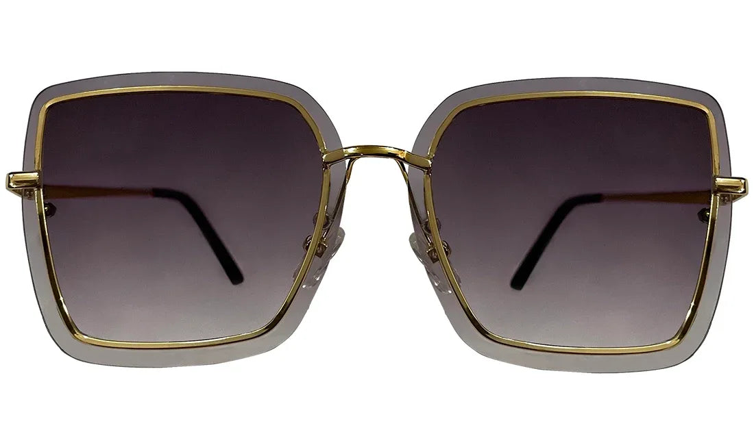 Black And Puple Gradient Women Sunglasses - Bombay Optical