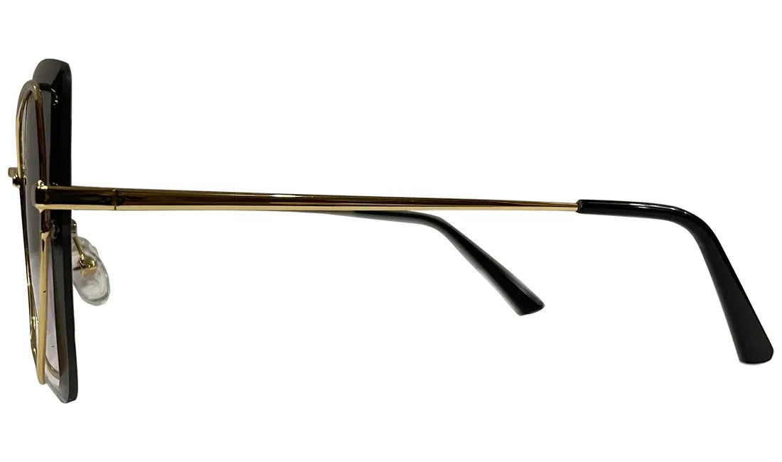 Black And Puple Gradient Women Sunglasses - Bombay Optical