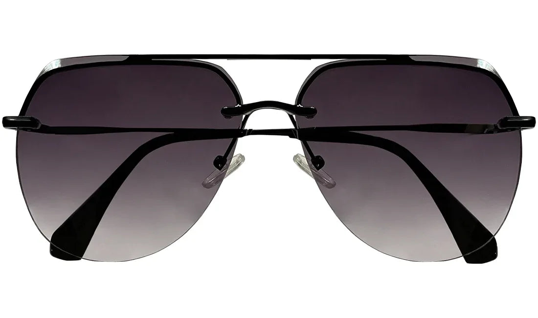 Black Frame with Purple Gradient Aviator - Bombay Optical