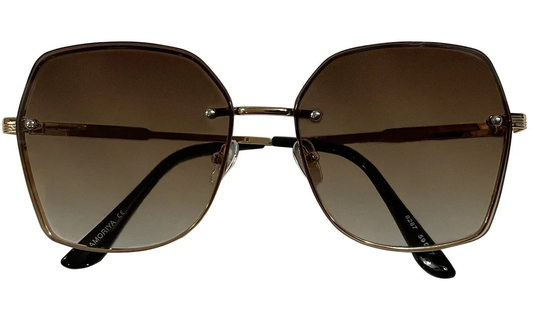 Black and Brown Gradient Women Sunglasses - Bombay Optical
