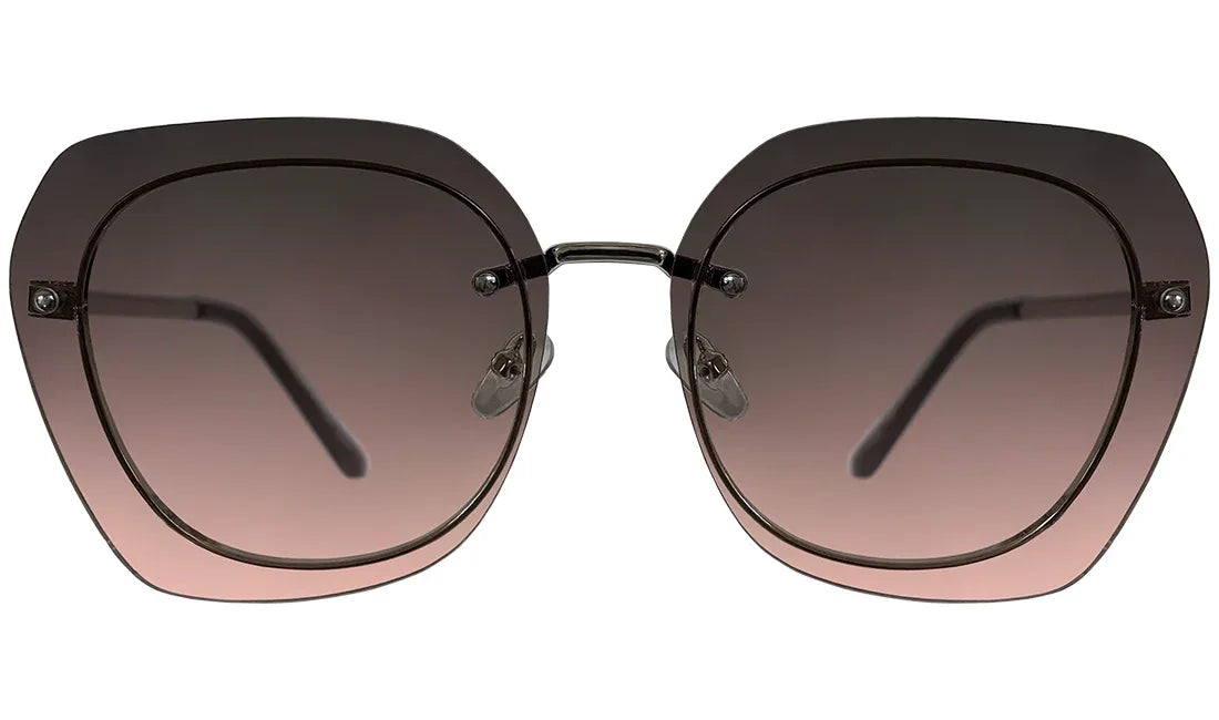 Black And Orange Gradient Women Sunglasses - Bombay Optical