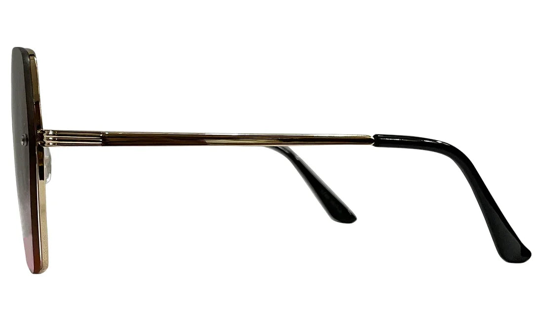 Black and Orange Gradient Women Sunglasses - Bombay Optical