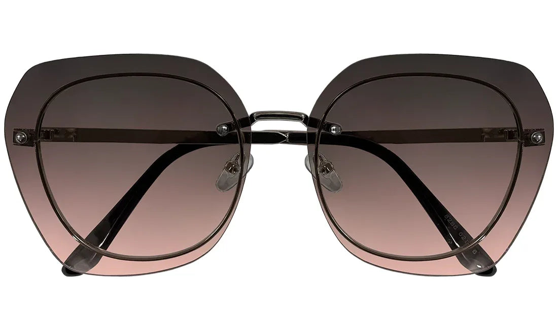 Black And Orange Gradient Women Sunglasses - Bombay Optical