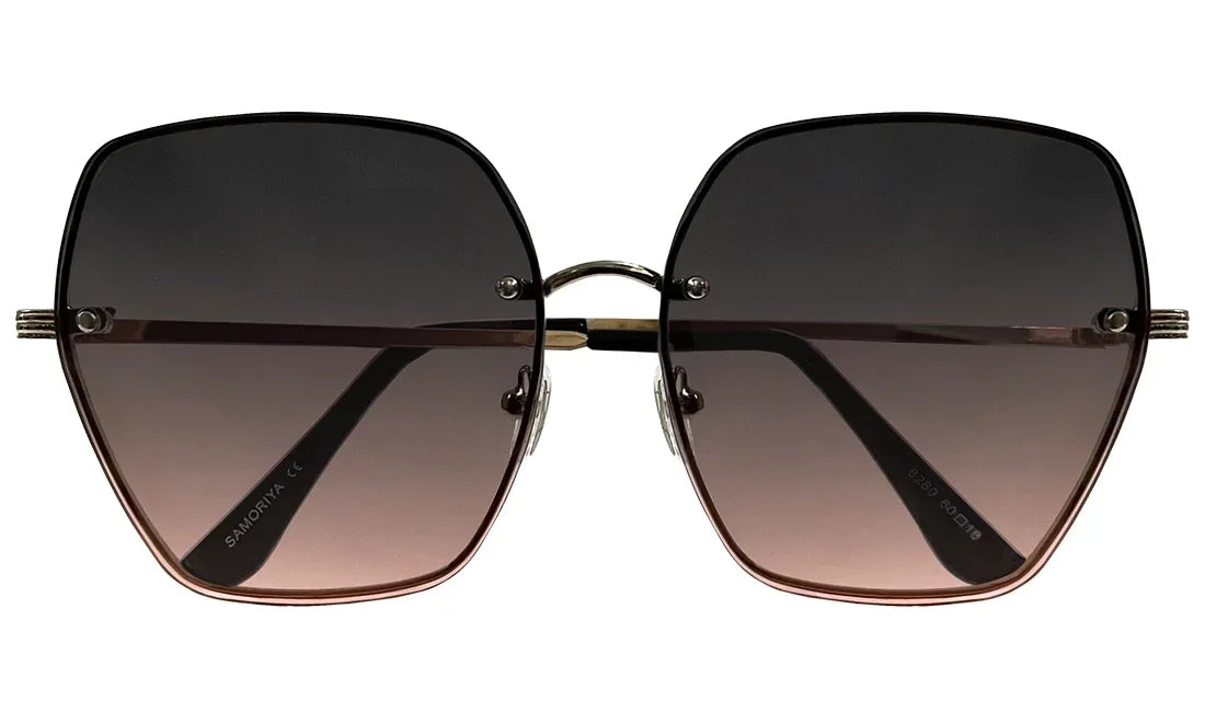 Black and Orange Gradient Women Sunglasses - Bombay Optical