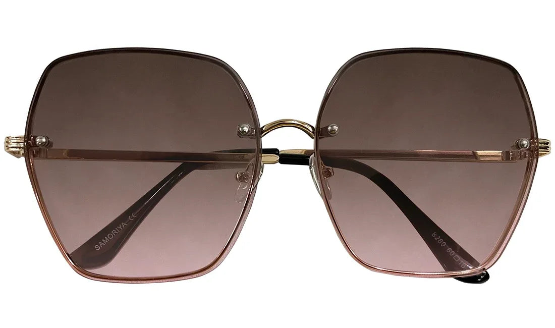 Black and Orange Gradient Women Sunglasses - Bombay Optical