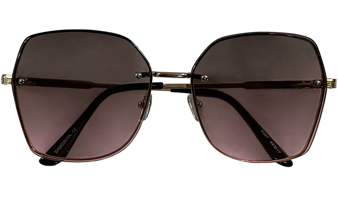 Black and Purple Gradient Women Sunglasses - Bombay Optical