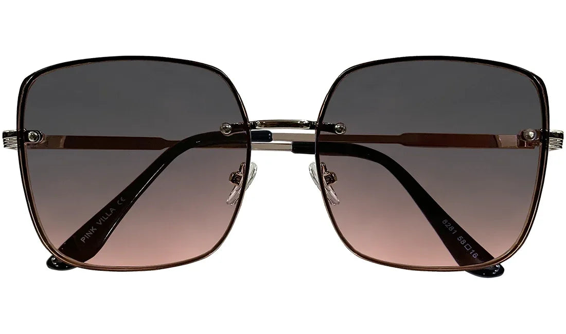 Black and orange Gradient Women Sunglasses - Bombay Optical