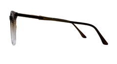 Black With Transparent White Eyeglasses - Bombay Optical