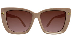 Peach Lens & Dark Peach UV Protected Cateye Sunglasses
