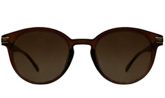 Brown Round Sunglasses for Kids