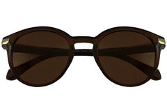 Brown Round Sunglasses for Kids